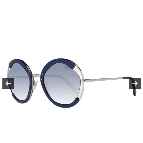Emilio Pucci blue sunglasses - Picture 2 of 5